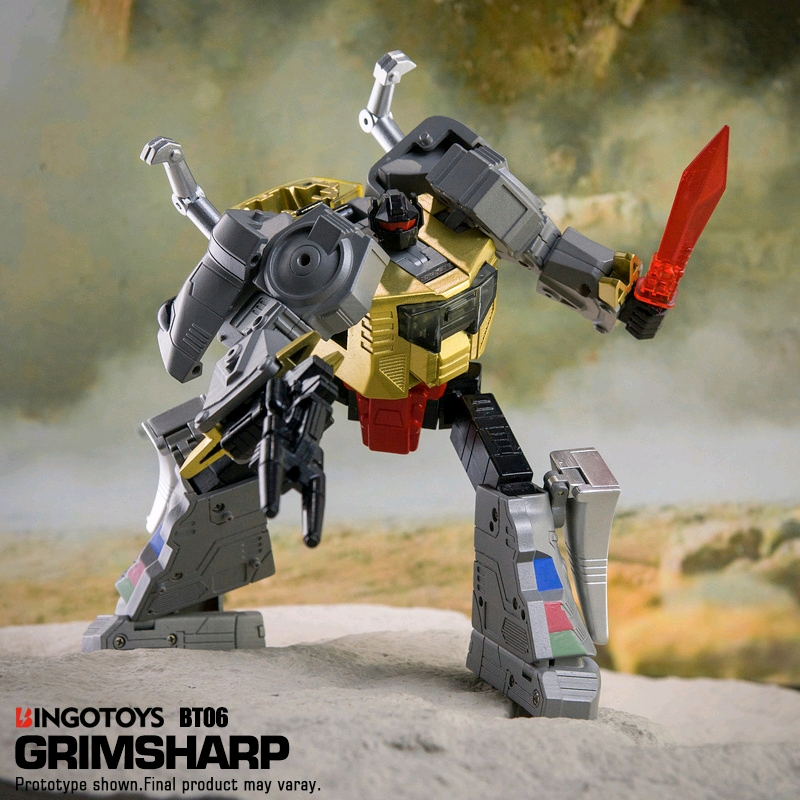 3rd Party Missing Link Grimlock - Bingo Toys Grimsharp | Robotic Drift