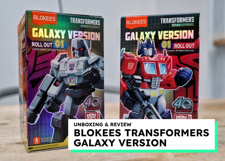 Blokees Transformers Galaxy Version Unboxing & Review | Robotic Drift