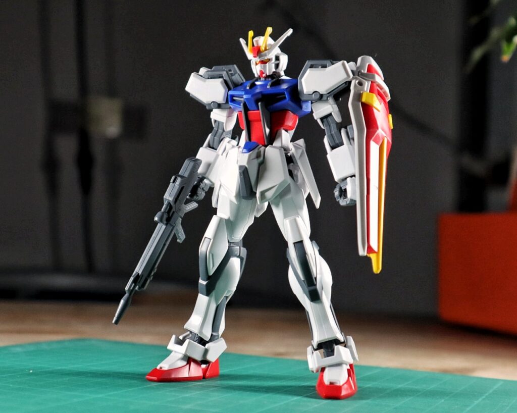 EG Gundam Strike - front view A-stance | Robotic Drift