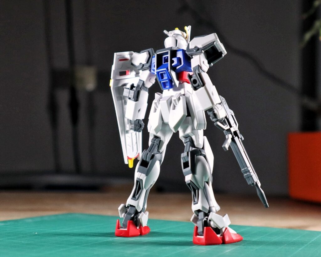 EG Gundam Strike - rear view A-stance | Robotic Drift