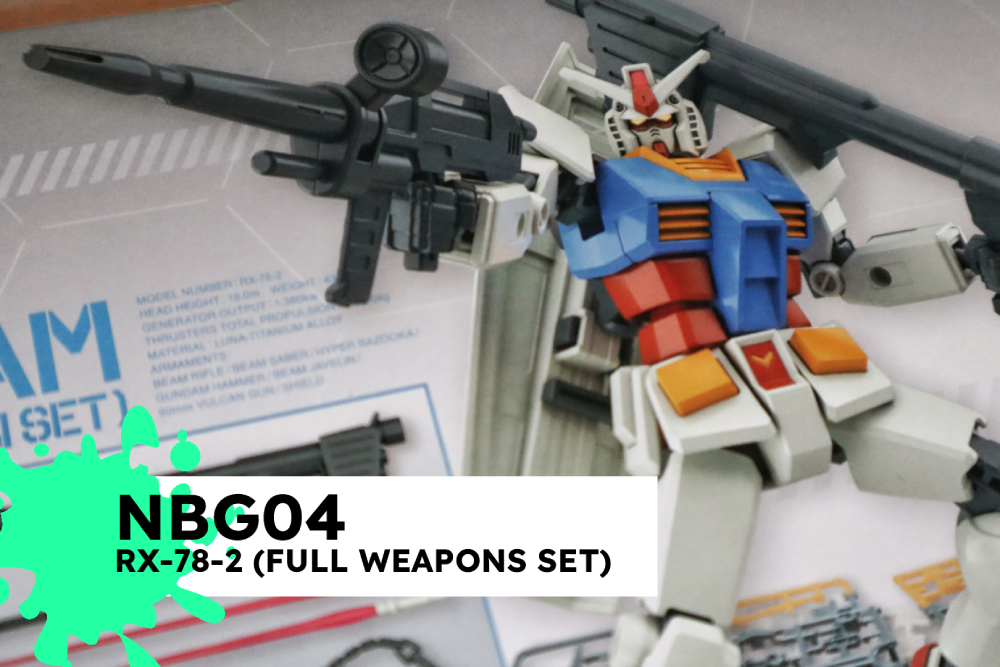 EG RX-78-2 (Full Weapons Set) Review | Robotic Drift