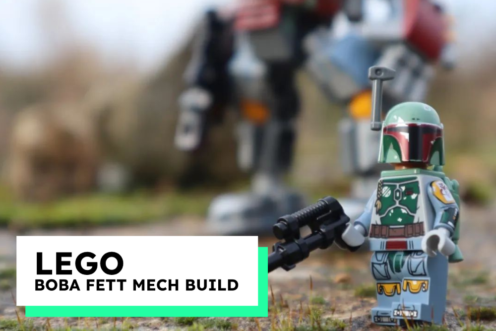 LEGO Star Wars Boba Fett Mech Speed Build | Robotic Drift