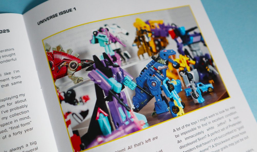 Universe zine Transformers G2 photography | Robotic Drift
