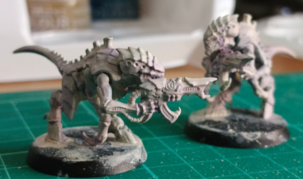 WIP Tyrannid flesh wash | Robotic Drift